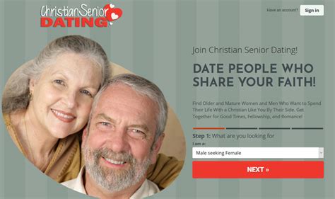 Christian senior dating service